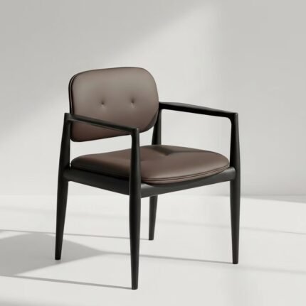 Italian Ash Wood Armchair